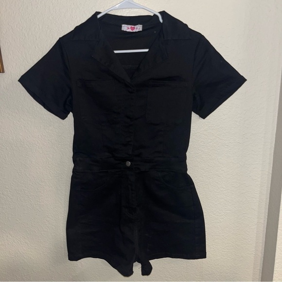 Buddy Love Jessie Crystal Fringe Romper X-Small - Picture 1 of 8